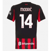 Maillot de football Réplique AC Milan Luka Modric #14 Domicile Femme 2025-26 Manche Courte
