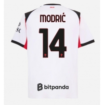 Maillot de football Réplique AC Milan Luka Modric #14 Extérieur 2025-26 Manche Courte