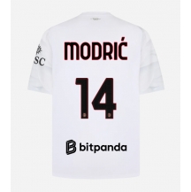 Maillot de football Réplique AC Milan Luka Modric #14 Extérieur 2026-27 Manche Courte