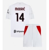 Maillot de football Réplique AC Milan Luka Modric #14 Extérieur Enfant 2026-27 Manche Courte (+ Pantalon court)