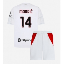 Maillot de football Réplique AC Milan Luka Modric #14 Extérieur Enfant 2026-27 Manche Courte (+ Pantalon court)