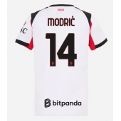 Maillot de football Réplique AC Milan Luka Modric #14 Extérieur Femme 2025-26 Manche Courte