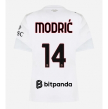Maillot de football Réplique AC Milan Luka Modric #14 Extérieur Femme 2026-27 Manche Courte
