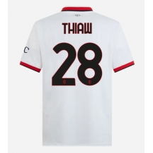 Maillot de football Réplique AC Milan Malick Thiaw #28 Extérieur 2024-25 Manche Courte