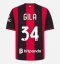 Maillot de football Réplique AC Milan Mario Gila #34 Domicile 2026-27 Manche Courte