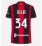 Maillot de football Réplique AC Milan Mario Gila #34 Domicile Femme 2026-27 Manche Courte