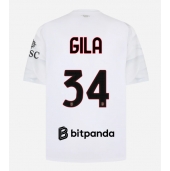 Maillot de football Réplique AC Milan Mario Gila #34 Extérieur 2026-27 Manche Courte