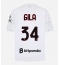 Maillot de football Réplique AC Milan Mario Gila #34 Extérieur 2026-27 Manche Courte