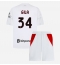 Maillot de football Réplique AC Milan Mario Gila #34 Extérieur Enfant 2026-27 Manche Courte (+ Pantalon court)