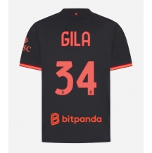 Maillot de football Réplique AC Milan Mario Gila #34 Troisième 2026-27 Manche Courte