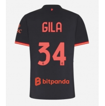 Maillot de football Réplique AC Milan Mario Gila #34 Troisième Femme 2026-27 Manche Courte
