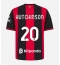 Maillot de football Réplique AC Milan Omari Hutchinson #20 Domicile 2026-27 Manche Courte