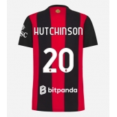 Maillot de football Réplique AC Milan Omari Hutchinson #20 Domicile Femme 2026-27 Manche Courte