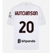 Maillot de football Réplique AC Milan Omari Hutchinson #20 Extérieur 2026-27 Manche Courte