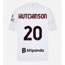 Maillot de football Réplique AC Milan Omari Hutchinson #20 Extérieur 2026-27 Manche Courte