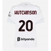 Maillot de football Réplique AC Milan Omari Hutchinson #20 Extérieur Femme 2026-27 Manche Courte