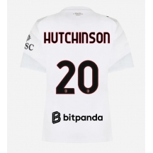 Maillot de football Réplique AC Milan Omari Hutchinson #20 Extérieur Femme 2026-27 Manche Courte