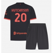 Maillot de football Réplique AC Milan Omari Hutchinson #20 Troisième Enfant 2026-27 Manche Courte (+ Pantalon court)