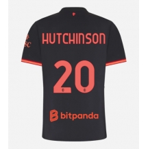 Maillot de football Réplique AC Milan Omari Hutchinson #20 Troisième Femme 2026-27 Manche Courte