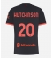 Maillot de football Réplique AC Milan Omari Hutchinson #20 Troisième Femme 2026-27 Manche Courte
