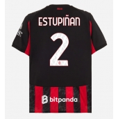 Maillot de football Réplique AC Milan Pervis Estupinan #2 Domicile 2025-26 Manche Courte