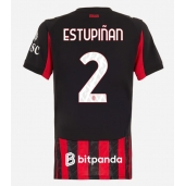 Maillot de football Réplique AC Milan Pervis Estupinan #2 Domicile Femme 2025-26 Manche Courte
