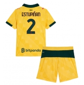 Maillot de football Réplique AC Milan Pervis Estupinan #2 Troisième Enfant 2025-26 Manche Courte (+ Pantalon court)