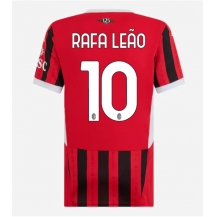 Maillot de football Réplique AC Milan Rafael Leao #10 Domicile Femme 2024-25 Manche Courte