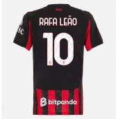 Maillot de football Réplique AC Milan Rafael Leao #10 Domicile Femme 2025-26 Manche Courte