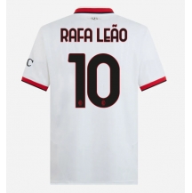Maillot de football Réplique AC Milan Rafael Leao #10 Extérieur 2024-25 Manche Courte