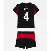 Maillot de football Réplique AC Milan Samuele Ricci #4 Domicile Enfant 2025-26 Manche Courte (+ Pantalon court)