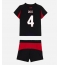 Maillot de football Réplique AC Milan Samuele Ricci #4 Domicile Enfant 2025-26 Manche Courte (+ Pantalon court)