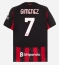 Maillot de football Réplique AC Milan Santiago Gimenez #7 Domicile 2025-26 Manche Courte
