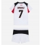 Maillot de football Réplique AC Milan Santiago Gimenez #7 Extérieur Enfant 2025-26 Manche Courte (+ Pantalon court)