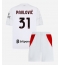 Maillot de football Réplique AC Milan Strahinja Pavlovic #31 Extérieur Enfant 2026-27 Manche Courte (+ Pantalon court)