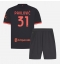 Maillot de football Réplique AC Milan Strahinja Pavlovic #31 Troisième Enfant 2026-27 Manche Courte (+ Pantalon court)