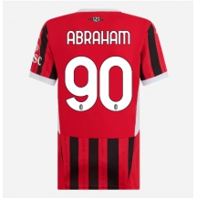 Maillot de football Réplique AC Milan Tammy Abraham #90 Domicile Femme 2024-25 Manche Courte