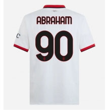 Maillot de football Réplique AC Milan Tammy Abraham #90 Extérieur 2024-25 Manche Courte