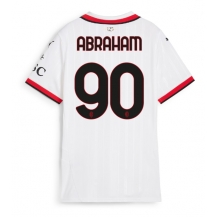 Maillot de football Réplique AC Milan Tammy Abraham #90 Extérieur Femme 2024-25 Manche Courte
