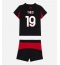 Maillot de football Réplique AC Milan Theo Hernandez #19 Domicile Enfant 2025-26 Manche Courte (+ Pantalon court)