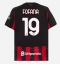 Maillot de football Réplique AC Milan Youssouf Fofana #19 Domicile 2025-26 Manche Courte