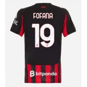 Maillot de football Réplique AC Milan Youssouf Fofana #19 Domicile Femme 2025-26 Manche Courte