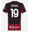 Maillot de football Réplique AC Milan Youssouf Fofana #19 Domicile Femme 2025-26 Manche Courte
