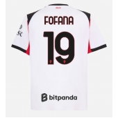 Maillot de football Réplique AC Milan Youssouf Fofana #19 Extérieur 2025-26 Manche Courte
