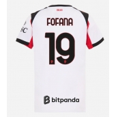Maillot de football Réplique AC Milan Youssouf Fofana #19 Extérieur Femme 2025-26 Manche Courte