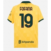 Maillot de football Réplique AC Milan Youssouf Fofana #19 Troisième 2025-26 Manche Courte