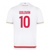 Maillot de football Réplique AS Monaco Aleksandr Golovin #10 Domicile 2025-26 Manche Courte