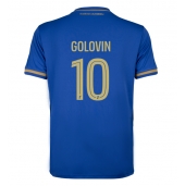 Maillot de football Réplique AS Monaco Aleksandr Golovin #10 Extérieur 2025-26 Manche Courte