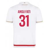 Maillot de football Réplique AS Monaco Ansu Fati #31 Domicile 2025-26 Manche Courte