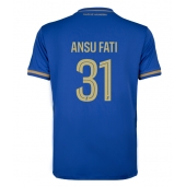 Maillot de football Réplique AS Monaco Ansu Fati #31 Extérieur 2025-26 Manche Courte